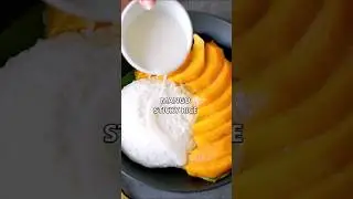 Клейкий рис с манго | Рецепт кокосового риса
