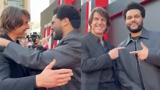 The Weeknd Meets Tom Cruise