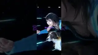 FFVIII Rinoa and Best GIRL Angelo. #ffbe #finalfantasy