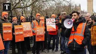 Doctors In England Start Five-Day Walkout