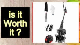 MZK 20V Cordless Tiller Cultivator Features - Important Information