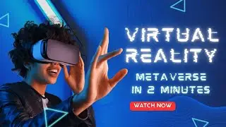 🌐 Metaverse Explained in 2 Minutes 🚀 | VR | 🧑‍💻