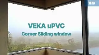 VEKA uPVC - Corner sliding window