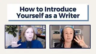 How to Introduce Yourself as a Writer with copy coach Danielle Weil | Allison Lane Literary