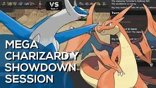 Clutch Scarf Is Clutch - Mega Charizard Y (Pokemon Showdown ORAS OU Facecam)