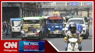 Some unconsolidated PUV operators allowed to ply roads until end of January