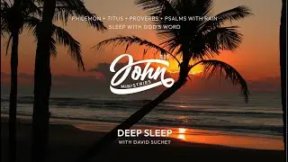 Sleep with God's Word - Philemon + Titus + Proverbs + Psalms with Rain for Deep Sleep