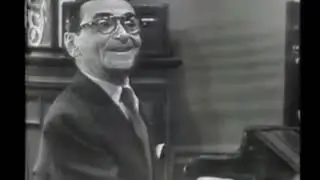 Irving Berlin on one of his early compositions