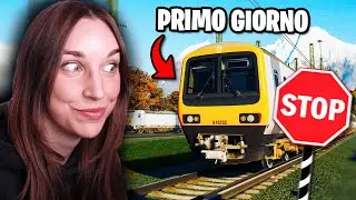 PRIMO GIORNO da MACCHINISTA (caos totale!!) - Train Sim World 6