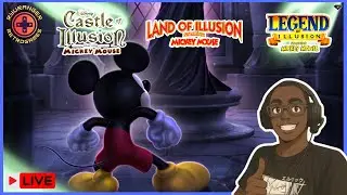 MARATONA ILLUSION DO MASTER SYSTEM - O MUNDO M&Aacute;GICO DE MICKEY MOUSE!!!