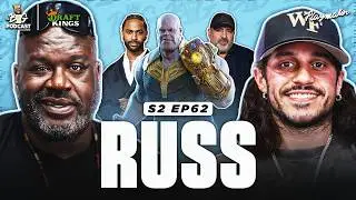 Russ Critiques Shaq&rsquo;s Rap Career, Getting 20 Billion Streams + Shaq Offers Millions For The Gauntlet