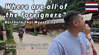 Landslides, Hot Springs & No Power 🇹🇭 Wild Day in Chiang Mai!