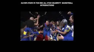 OLIVER STARK At the NBA All Star Celebrity 🏀