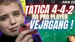 FIFA 22 - TATICA 4-4-2 DO PRO PLAYER VEJRGANG ✅
