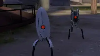 Portal 2 Turret rig test (Turret and Defective turret)