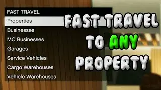 How to Fast Travel ANYWHERE Using Mansions in GTA Online