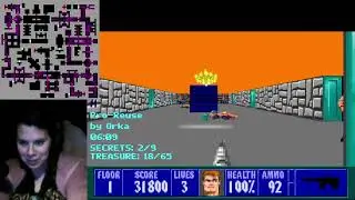 Wolf3D mod: Where the duck am I (Level 1)
