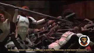 Star Trek The Next Generation and Star Wars Trash compactor mashup!