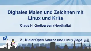 Digitales Malen und Zeichnen mit Linux und Krita [LPD 2023 der Kielux]