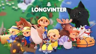 СУПЕР КОТ ПОПАЛ НА ОСТРОВ 🐱 Longvinter многопользовательский симулятор выживания и крафтинга
