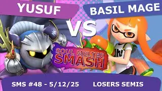Soul Melter Smash #48 LOSERS SEMIS - Yusuf (Meta Knight) VS Basil Mage (Inkling)