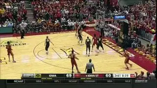 Iowa State Men's Basketball Highlights vs. Iowa (2015)