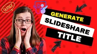 How to Use Social Media SlideShare Title Generator Writixai Template