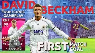 BECKHAM,TRUE ICONIC GAMEPLAY &brvbar; PES 2021 MOBILE &brvbar; (HIS BEST POSITION)