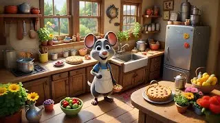 Millie the Mouse Bakes a Pie | Fun Cooking Song for Kids | Educational Nursery Rhymes