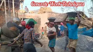 Construction of Roof Slab Concrete | RCC Reinforcement Techniques Explained