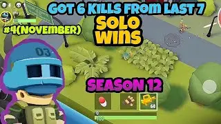 SOLO WINS #4(November)|Battlelands Royale Season 12|Virtual Peace Gaming