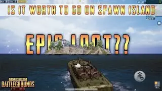 LOOTING THE SPAWN ISLAND IN PUBG MOBILE || LOOT IN SPAWN ISLAND PUBG MOBILE 🤑