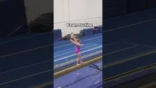 don't mind my leap😅 #gymnast #beam