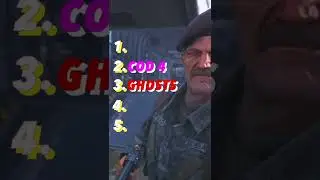 RANKING 5 COD Campaigns Without Knowing the Next One Part 2 #Shorts