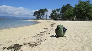 Variante Espiritual Camino Portugués de Santiago, Pontevedra-Armenteira-Vilanova de Arousa, 2015.