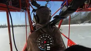 Super Cub STOL, Ground Loop on ice