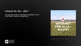 Internet f&ouml;r alla - eller? Stefan Johansson Begripsam del 2