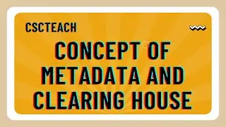 Concepts of Metadata and Clearing House