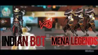 INDIAN🇮🇳 server bot players vs MENA server legends #ruok ; Vincenzo;white444 white ff