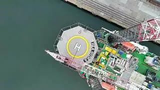 HEA HYDRA SUPPORT VESSEL SUNDERLAND DOCKS