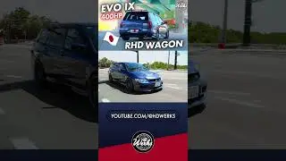 Our mega limited Evo9 wagon restoration review is ready to rock this weekend. Check it out! #hdwerks