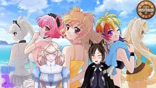 I get Winter to play her first Dating Sim!!! (Hush Hush: Only Your Love Can Save Them Ep1)