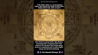 Chakra Yantra: Unlocking Energy & Spiritual Awakening 🔮🕉️ |  The Power of Sacred Geometry  🕉️✨