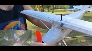 RUBBER BAND POWERED FPV PLANE!?