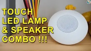 Lighting Ever Touch LED Lamp with Bluetooth Speaker Review #AD