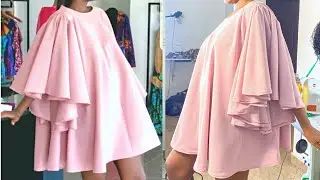Sewing For Beginners : How To Make A Flare Dress, Two Different Method
