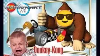 Donkey Kong Plays Mario Kart Wii 🎮