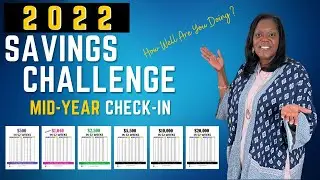 2022 Money Savings Challenge For All Budgets Check In