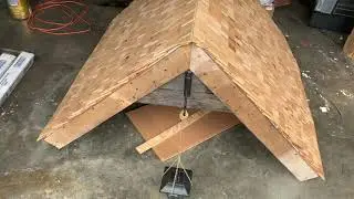 Tree stump gnome house build part 1