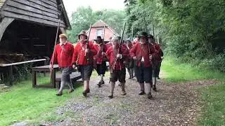 Devereux's marching at Avoncroft Museum 2021